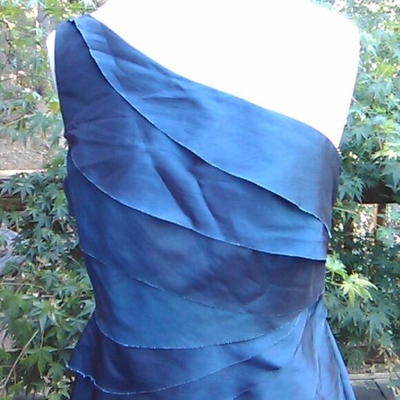 London Times One Shoulder Dressy Dress - Picture 2 of 10